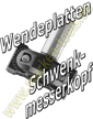 CNC Wendeplatten Schwenkmesserkopf mit Schaft