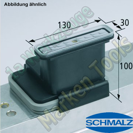 CNC Schmalz Vakuum-Sauger VCBL-K2 130x30x100 L 140x115mm