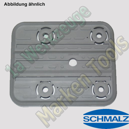 Schmalz Saugplatte VCSP-U 140x115x16.5 für Vakuum Sauger VCBL-K2 !!!für UNTEN!!