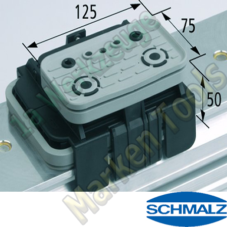 CNC Schmalz Vakuum-Sauger VCBL-K1 125x75x50 L 140x115mm