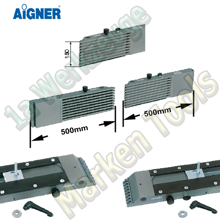 Aigner Integralanschlag für Tischfräse 500mm 500mm x 150mm-