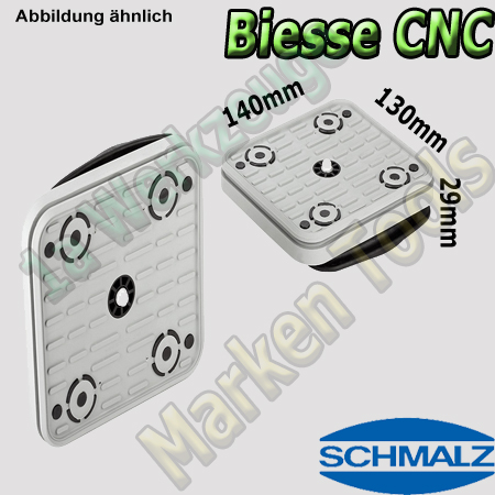 CNC Schmalz Vakuum-Sauger VCBL-B 140x130x29 TV