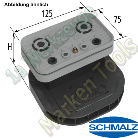 CNC Schmalz Vakuum-Sauger VCBL-B 125x75x29 TV
