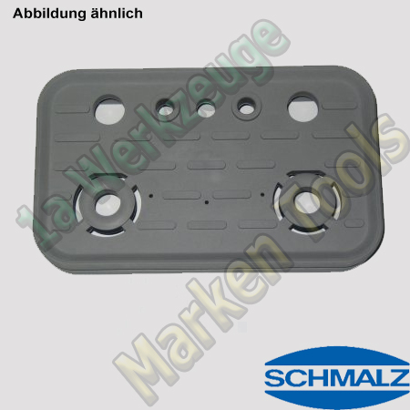 Schmalz Saugplatte VCSP-O 125x75x16.5 für Vakuum Sauger