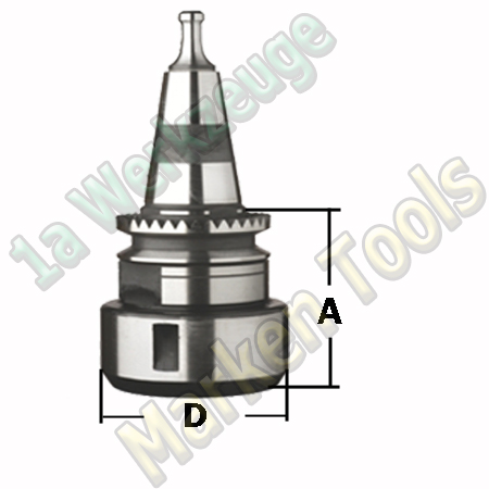 SK30 Spannzangenfutter m.Zahnkranz A=72mm D=60mm für 462E