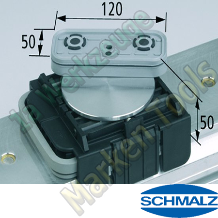 CNC Schmalz Vakuum-Sauger VCBL-K1 120x50x50 D-360 140x115mm