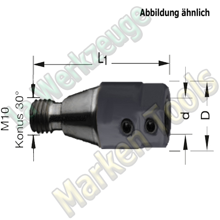 Bohrfutter Spannfutter M10 ZK;10mm-