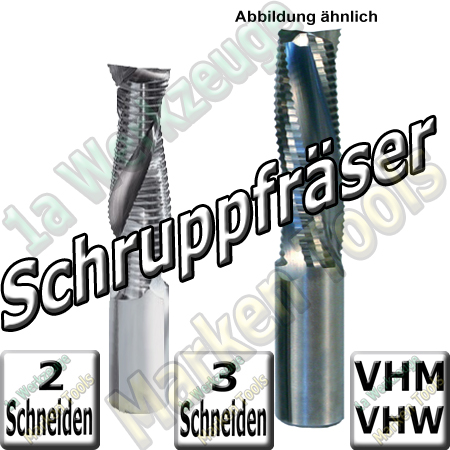 CNC Schruppfräser VHM VHW