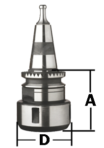 SK30 Spannzangenfutter m.Zahnkranz A=55mm D=50mm Spannzange ER32/470E