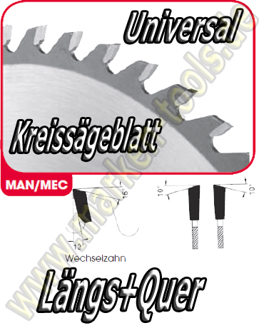 AKE Sägeblatt Ø 300x3.2x2.2x30mm Z=54 WS NL Combi1-
