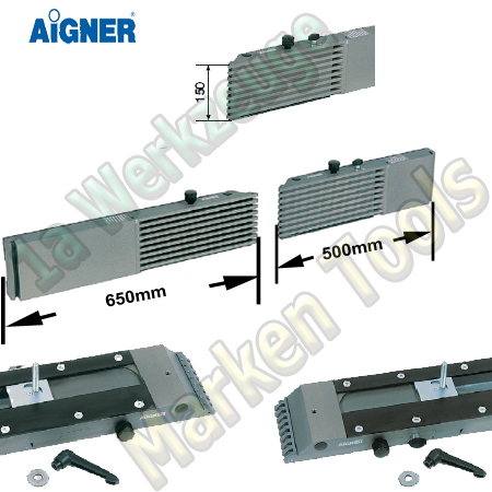 Aigner Integralanschlag für Tischfräse 650mm 500mm x 150mm-