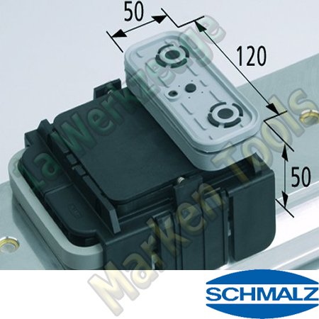 CNC Schmalz Vakuum-Sauger VCBL-K1 120x50x50 Q 140x115mm