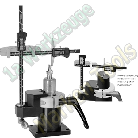 Durchmesser-Längenmessgerät incl. Montagevorrichtung max.Ø100 x 270mm HSK 63F und HSK 63E-