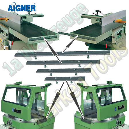 Aigner Befestigungsschiene Gr.4 530x30x10mm gerade