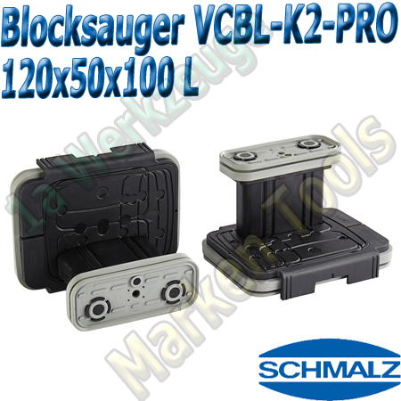 CNC Schmalz Vakuum-Sauger VCBL-K2-PRO 120x50x100 L 160x115mm