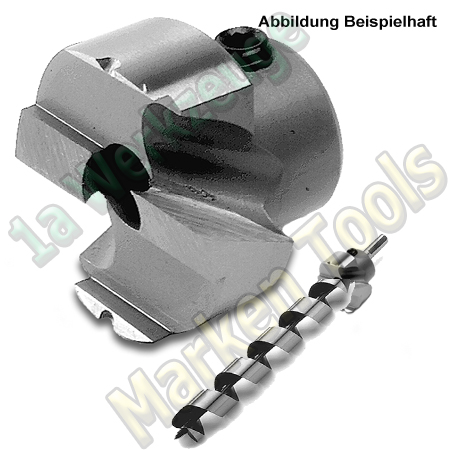 Aufsteckversenker 180° für Schlangenbohrer Ø 60x30x30mm, Innen - Ø 13mm