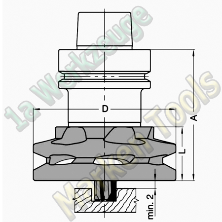 PREZISO Absaugturbine JSO Ø98mm kompl. mit PREZISO Spannmutter-