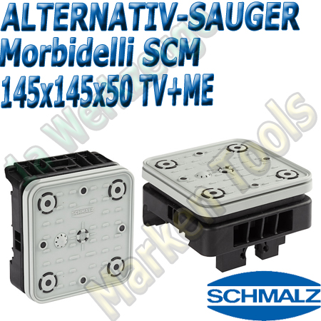 CNC Schmalz Vakuum-Sauger VCBL-S6 145x145x50 TV+ME z.B. Morbidelli SCM Flex Flexmatic Start Pilot