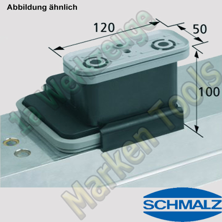CNC Schmalz Vakuum-Sauger VCBL-K2 120x50x100 L 160x115mm