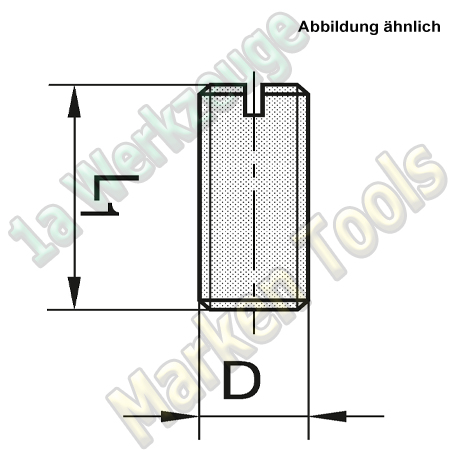 M5x8mm Einstellschraube z.B. für Bohrer ISO 4766 10Stck
