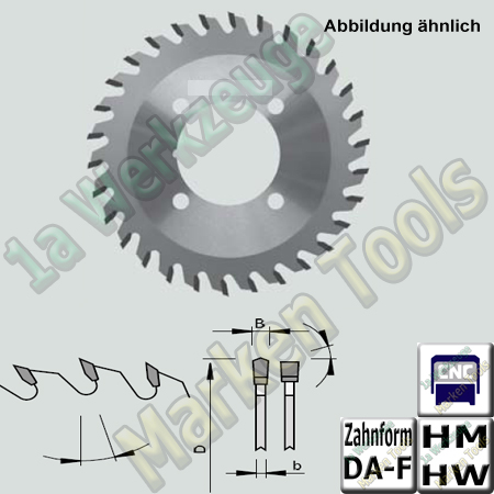 Kapp Kreissägeblatt Dach-Flachzahn