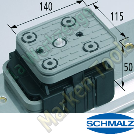CNC Schmalz Vakuum-Sauger VCBL-K1 140x115x50 TV  140x115mm