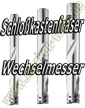 Schlosskastenfräser Wendeplatte HM HW