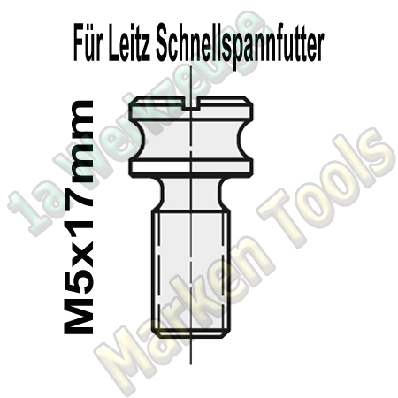 M5x17mm Einstellschraube für Bohrer für Leitz Schnellspannfutter 10Stck-