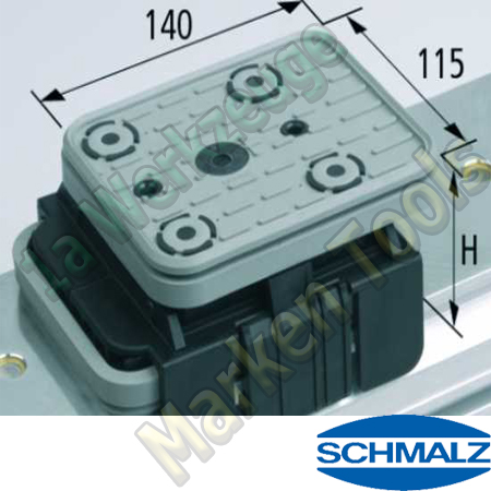 CNC Schmalz Vakuum-Sauger VCBL-K1 140x115x85 140x115mm